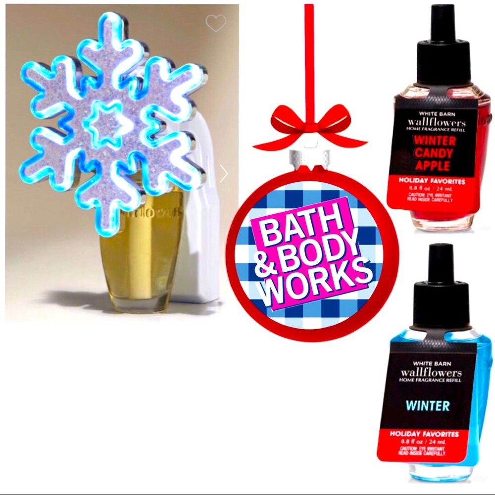 Bath & Body Works Holiday Wallflower Gift Set